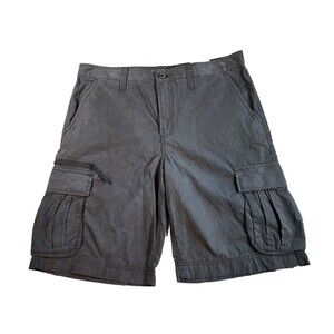 Sonoma Life + Style Cargo Shorts Mens 36 Dark Navy Blue NWT